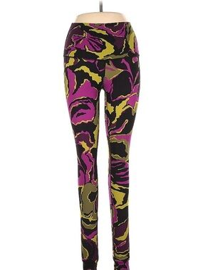 lululemon athletica High-Waist Abstract Print Leggings - Purple/Olive/Black